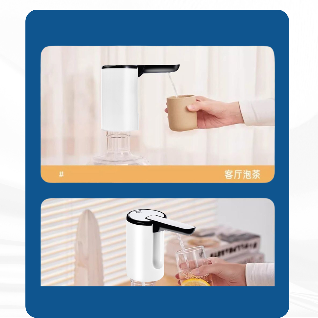 Luxury Electric Water Dispenser – High-Quality, Silent Motor, Long Battery Performance
