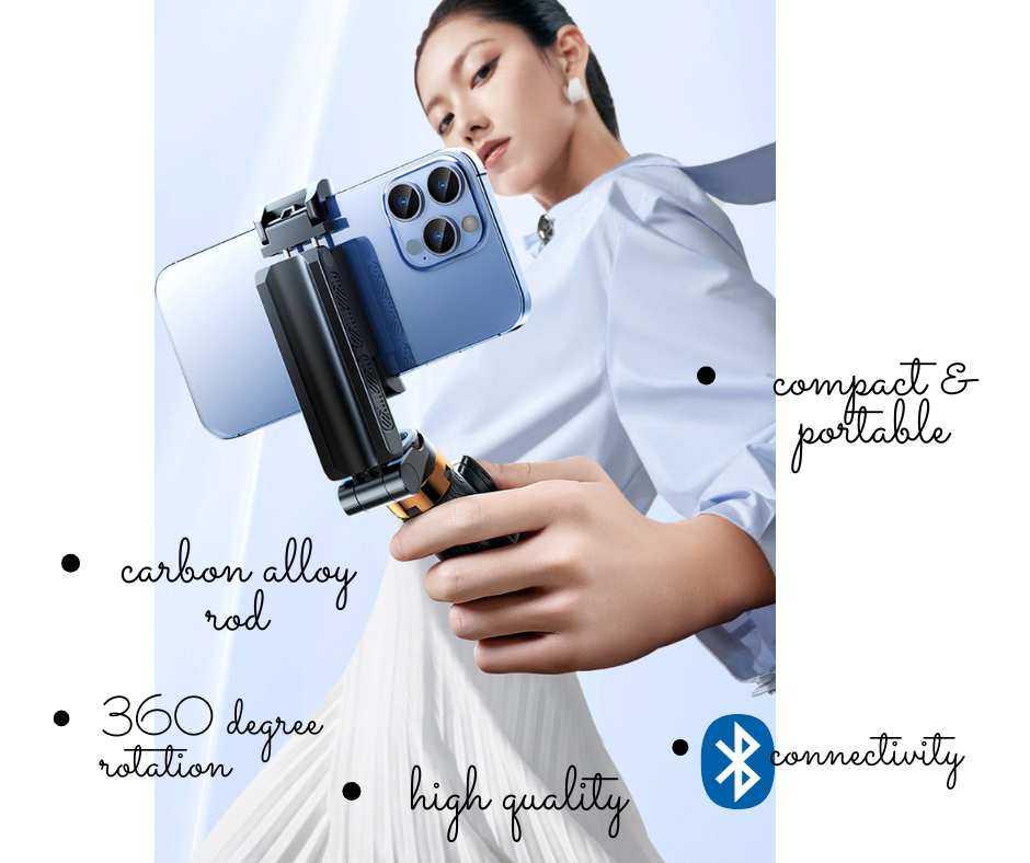 Portable Selfie Stick for Android and Iphones