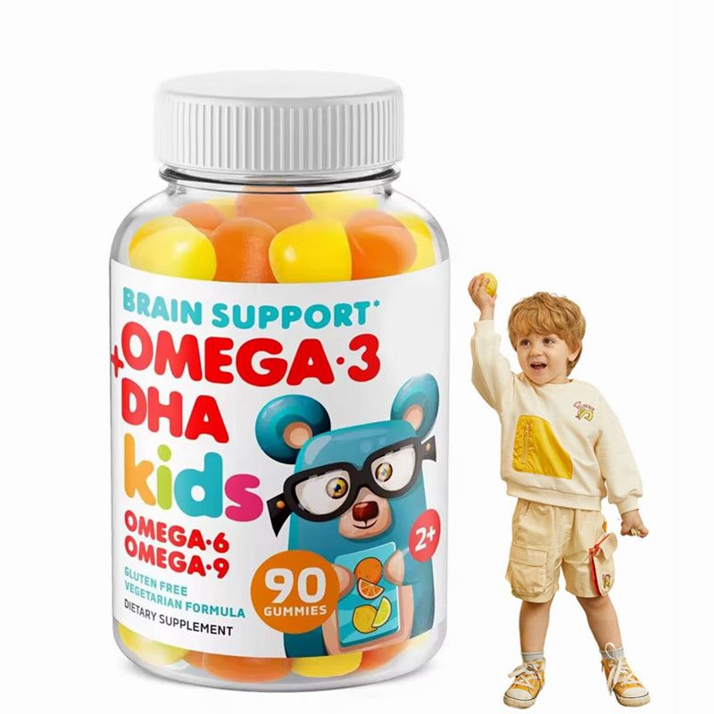 Omega-3 DHA Brain Support Gummies for Kids